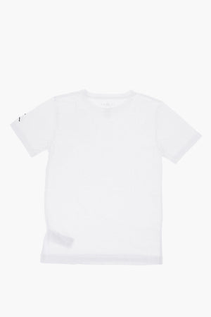 AIR JORDAN T-Shirt mit Rundhalsausschnitt und Frontstickerei