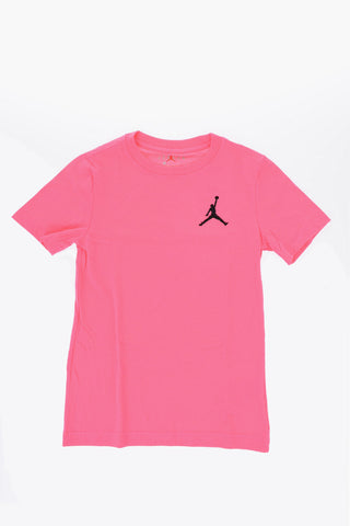 AIR JORDAN Crewneck T-Shirt with Embroidered Logo