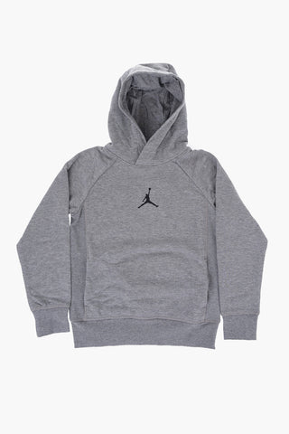 AIR JORDAN Brushed Cotton-Blend Hoodie with Contrast Logo