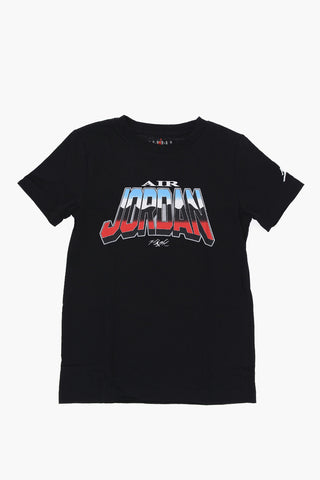 AIR JORDAN Crewneck T-Shirt with Front Print