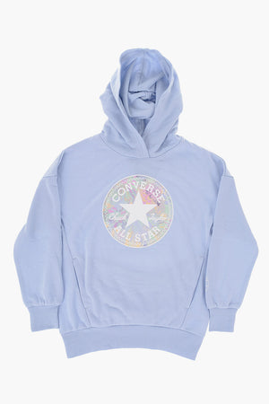 ALL STAR CHUCK TAYLOR Hoodie in Solid Color with Maxi Printed Logo