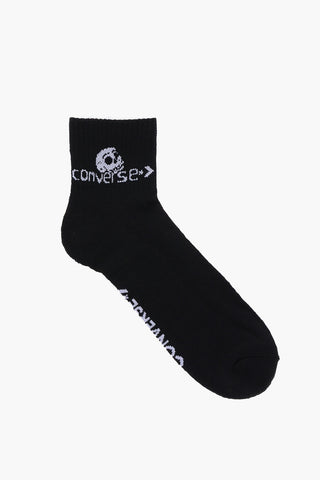 Set of 3 Pairs of Stretch Fabric Socks with Contrast Details