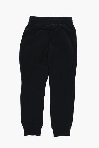 AIR JORDAN Solid-Color Joggers with Contrast Logo