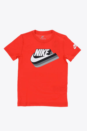 Rundhals-T-Shirt mit aufgedrucktem Logo