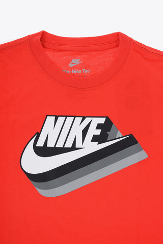 Rundhals-T-Shirt mit aufgedrucktem Logo