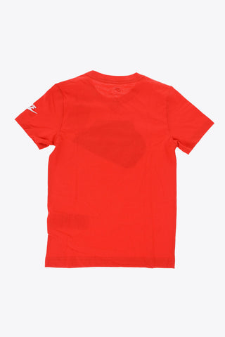 Rundhals-T-Shirt mit aufgedrucktem Logo