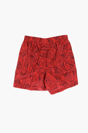 Boxer Swim Trunks 4 VOLLEY All-Over Printed