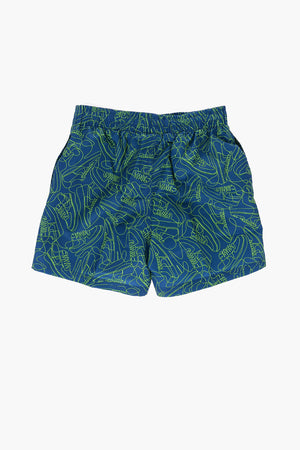 Boxer Swim Trunks 4 VOLLEY All-Over Printed