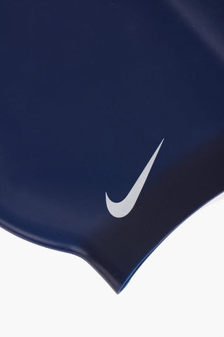 SWIM Silicone Pool Cap with Contrasting Logo