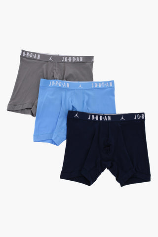 AIR JORDAN Set of 3 Stretch Cotton Boxer with Logoed Elastic Band