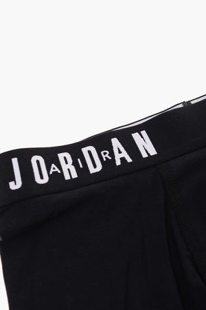 AIR JORDAN Set 3 Boxer in Cotone Stretch con Banda Elastica Logata