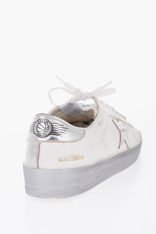 GGDB Leather STARDAN Sneakers with Lamè Details