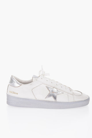 GGDB Leather STARDAN Sneakers with Lamè Details