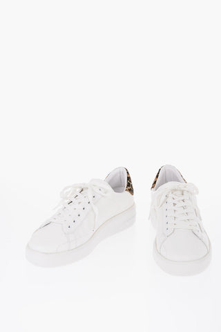 GGDB Leather PURE Sneakers with Pony Detail