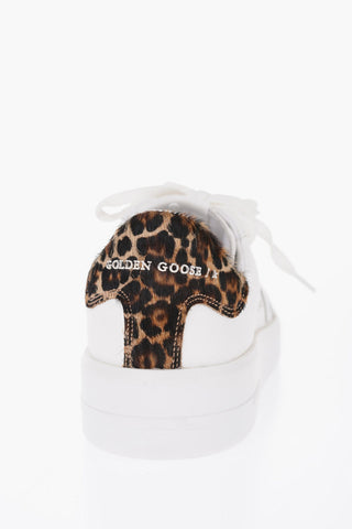GGDB Leather PURE Sneakers with Pony Detail