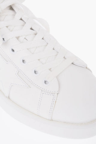 GGDB Leather PURE Sneakers with Pony Detail