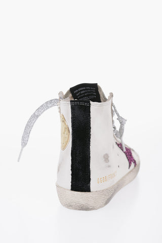 GGDB Leather FRANCY High-top Sneakers with Live-in Design
