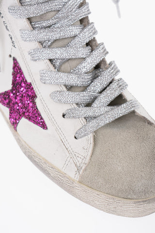 GGDB Leather FRANCY High-top Sneakers with Live-in Design
