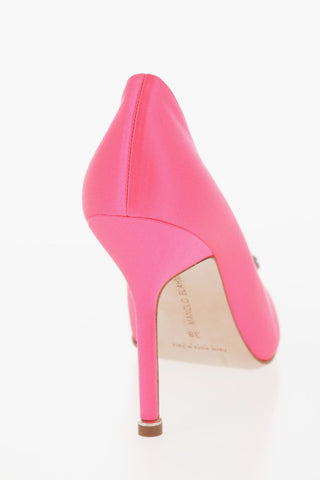 Décolleté HANGISI in Satin con Fibbia in Cristalli