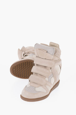 Suede BEKETT Sneakers with Velcro Closure