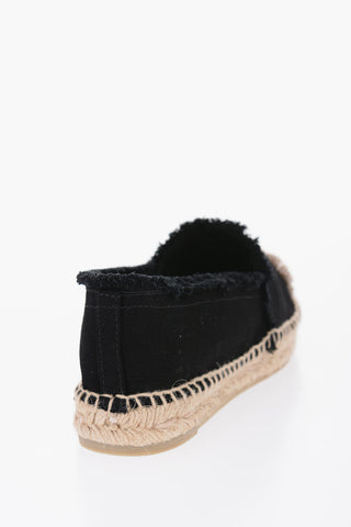 KAMPALA Low Espadrillas with Fringed Detail