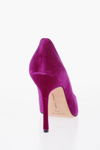 Velvet PIERA Pumps with Pompon