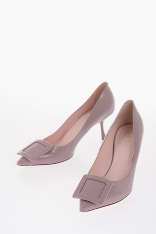 Patent Leather VIV IN THE CITY Pumps with Buckle