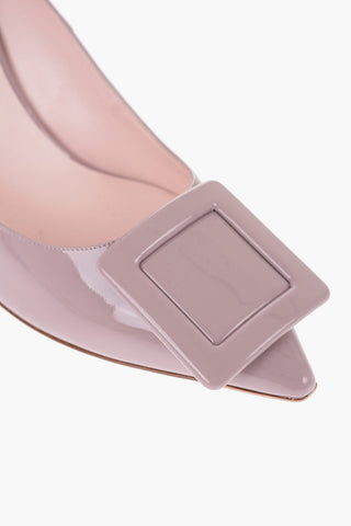 Patent Leather VIV IN THE CITY Pumps with Buckle