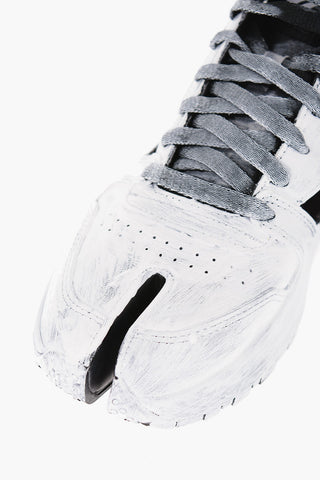 REEBOK Sneakers Alte Tabi In Pelle Con Cutout Effetto Vernice