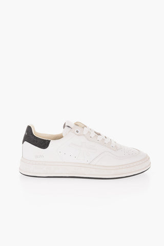 Leather TIMELESS Sneakers with Glittered Detail