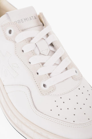 Leather TIMELESS Sneakers with Glittered Detail