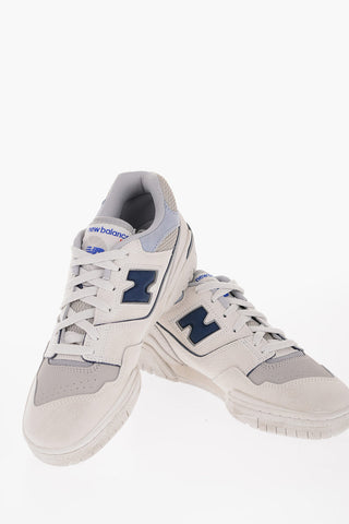 550 Leather Lace-up Low-top Sneakers