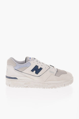 550 Leather Lace-up Low-top Sneakers