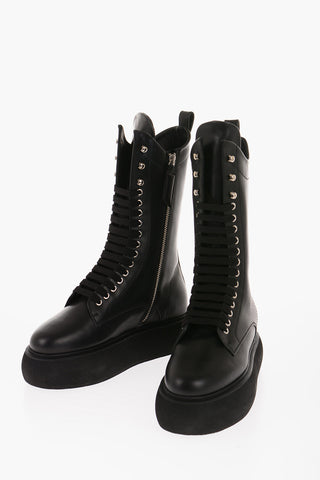 Platform Sole SELENE Combat Booties