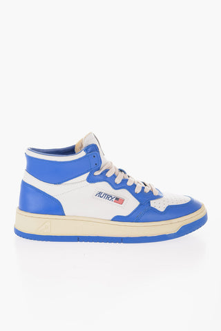 Two-tone MEDALIST MID Leather Sneakers
