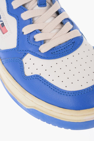 Two-tone MEDALIST MID Leather Sneakers