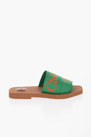 Sliders TAPE in Canvas con Logo Ricamato