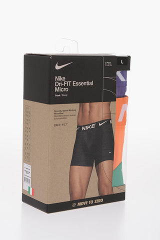 Set of 3 Dri-Fit Boxers with Logo Elastic Band
