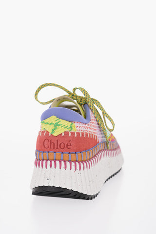 Crochet Design Low-top Sneakers