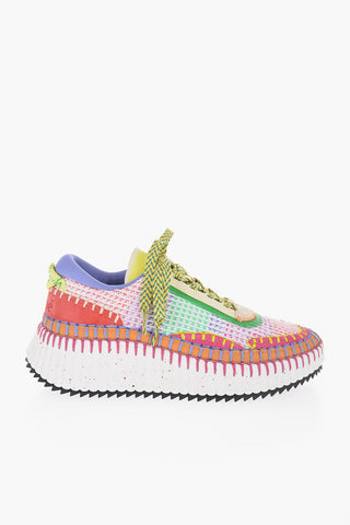 Crochet Design Low-top Sneakers