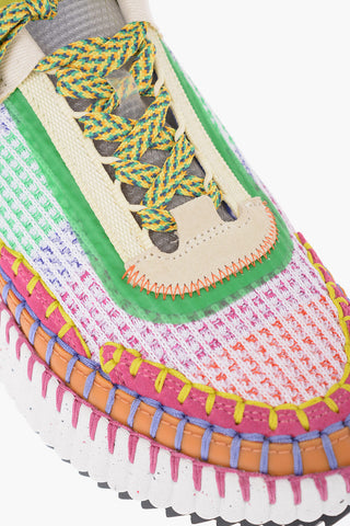 Crochet Design Low-top Sneakers
