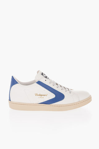 1920 Leather Sneakers with Contrasting Logo