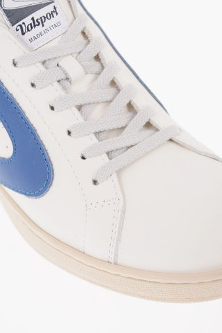 1920 Leather Sneakers with Contrasting Logo