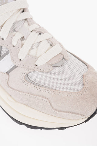 Fabric and Suede MOYEN Low-top Sneakers