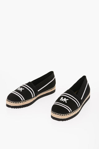 MICHAEL Logo Contrasting Fabric RAYA espadrillas