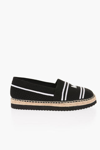 MICHAEL Logo Contrasting Fabric RAYA espadrillas