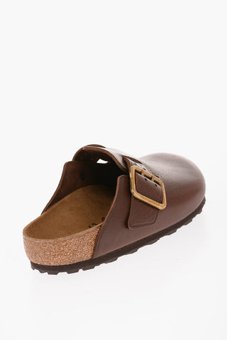 Mules BOSTON in Pelle con Fibbia