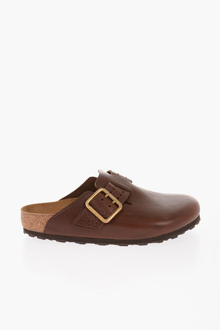 Mules BOSTON in Pelle con Fibbia