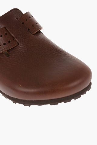 Mules BOSTON in Pelle con Fibbia
