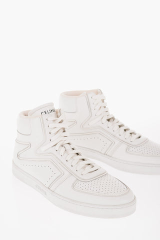 Leather TRAINER High-top Sneakers